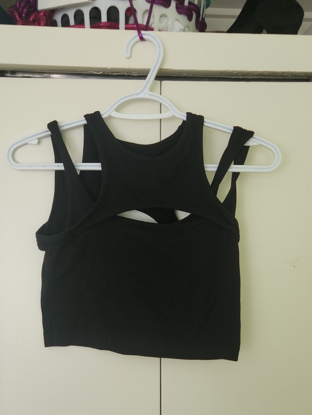Cutout Garage Tank Top